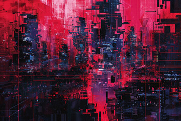 Fototapeta premium Bright abstract background