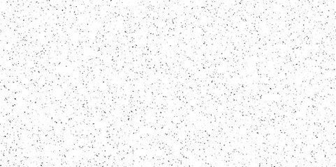 Fototapeta premium Terrazzo flooring consists of chips of marble texture. quartz surface white, black for bathroom or kitchen countertop. white paper texture background. rock stone marble backdrop textured illustration.