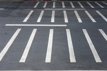 crossing on the street