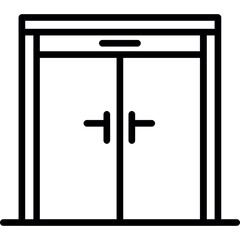 Closed Door Icon