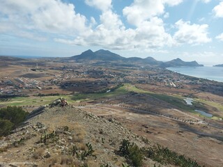 oceano, mar, azul, céu, porto santo, montanha, paisagem , natureza, miradouro, costa, ilha, agua, ondas, ilha da madeira, turismo, viagem, paz, aventura, destino