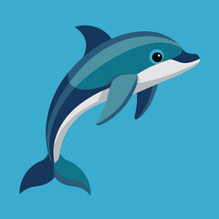 Dolphin-isometric-illustrations