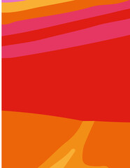 Obraz premium abstract background with untidy waves Illustration