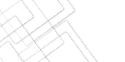 bstract background is white with an old surface and white 3d lines and technology modern background design. Geometric with squares in bright light with soft shadows as pattern stylist geometric line.