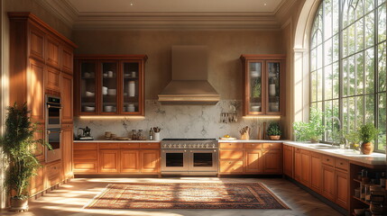 Serene Space with a Modern and Timeless Kitchen Design