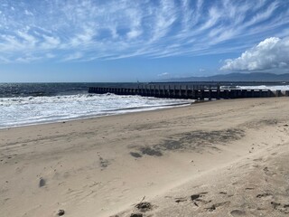 Pier and beach