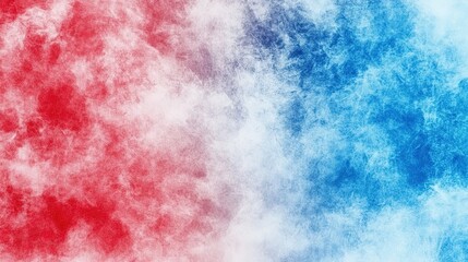 Fototapeta premium Vibrant Blue and Red Colors Gradient Background Featuring a Grainy Texture. A Captivating Visual Element Ideal for Artistic Designs, Digital Art, and Creative Projects.