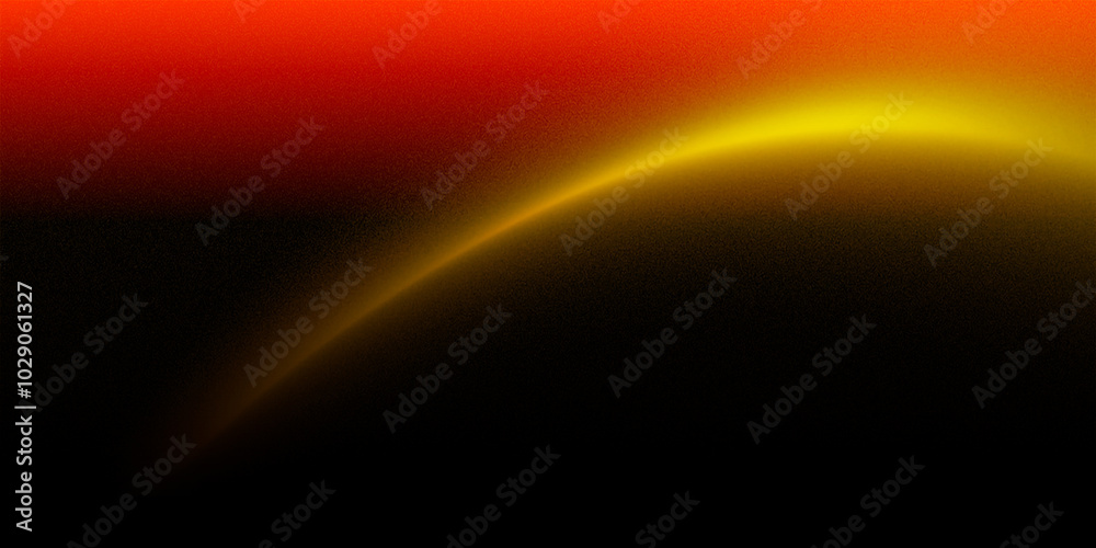 Poster vibrant gradient background featuring smooth transition from red to yellow, creating warm and inviting atmosphere. subtle noise texture adds depth and interest to composition