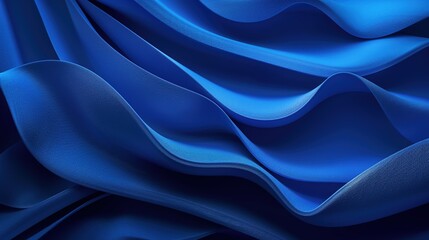 Obraz premium Blue Background 3D Rendering Image - a stunning and immersive visual. The blue background with 3D rendering creates a captivating and futuristic scene.