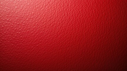 Fototapeta premium Detailed red leather texture in hyperrealism style background