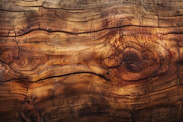 Top View of Vintage Brown Cherry Wood Grain Texture for Design and Decoration