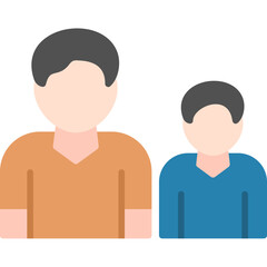 Fototapeta premium Parent and Child icon
