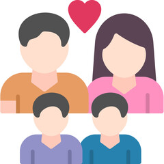 Fototapeta premium Family Bond icon
