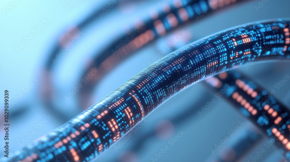 Poster exploring the intricacies of digital connectivity