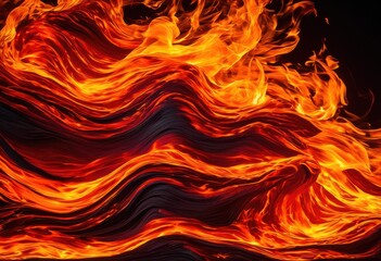 dynamic textures patterns created vibrant flames spectacular display light motion, burn, fire, glow, warmth, heat, brightness, energy, radiance, shimmer