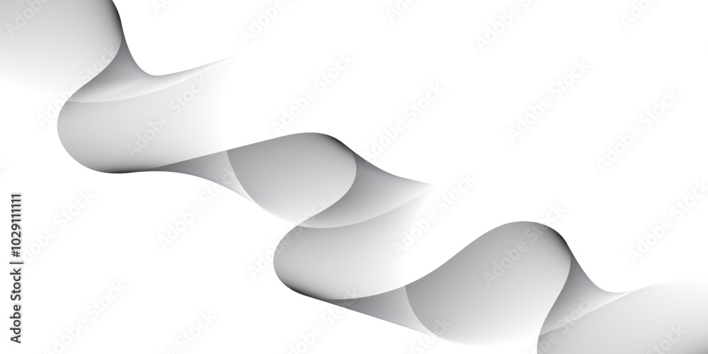 Aufkleber abstract vector background with black wavy lines. eps10