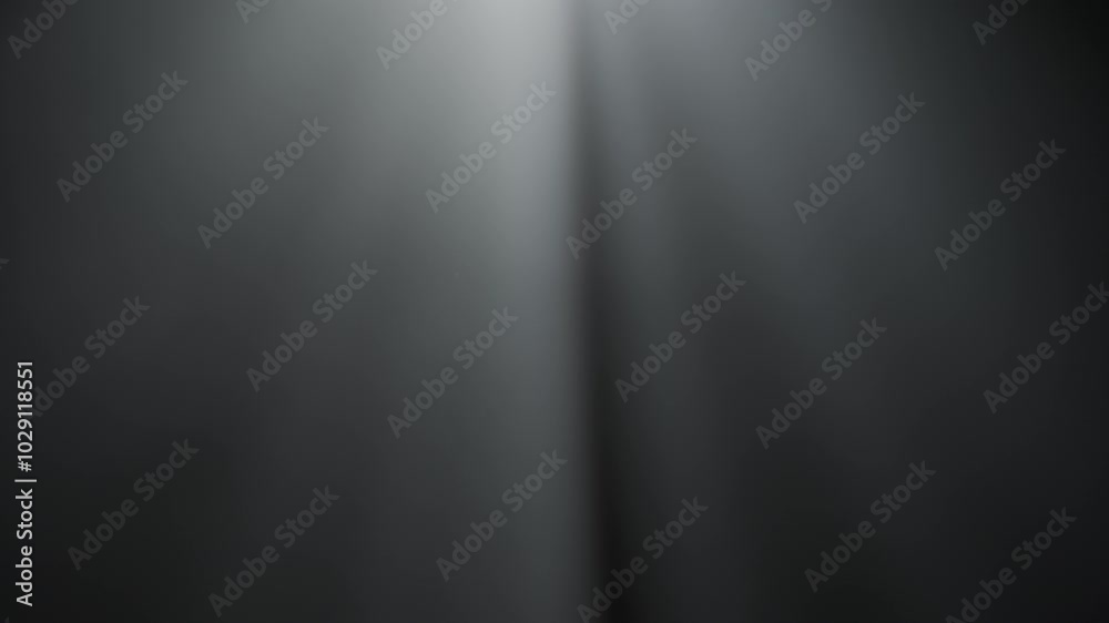 Wall mural soft diffused rays of light cut through the hazy darkness.