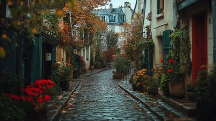 Fototapeta premium street in the old town