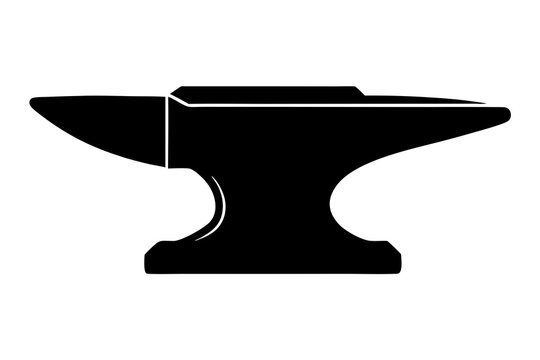 recommend clip art: anvil   silhouette illustration