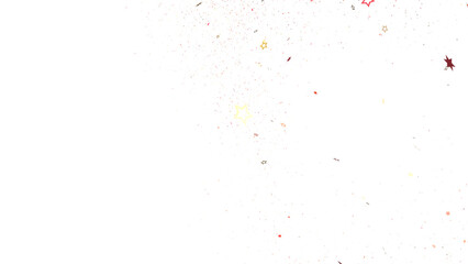 Gilded Wonder: Explore the Magic of a 3D Gold Stars Rain