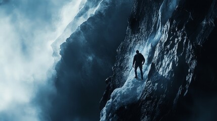 pursuing excellence and aspiring to greatness or climbing , career.