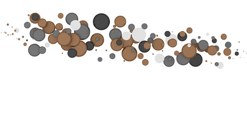 Confetti, paper triangle on the floor, fancy, colorful, celebration party