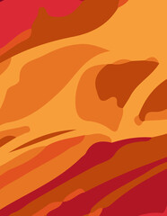 abstract background with untidy waves Illustration