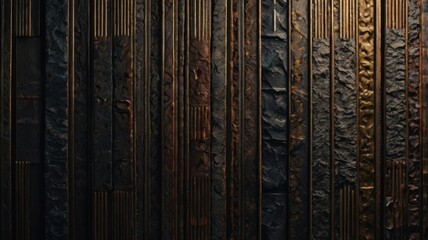 Wood, Texture, Relief, Joiner, Black, Gold, Board, Knot, Background, Texture
