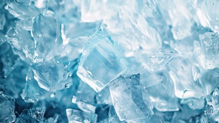 Obraz premium Ice background