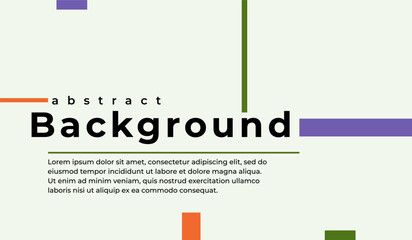 Fototapeta premium Modern minimalist abstract background design