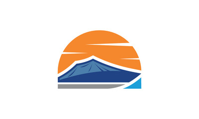 a graphic image with a boat cover theme, on a white background. vector graphic base.