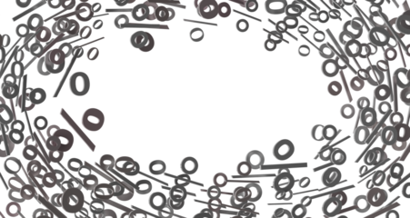 percent sign percentage icon interest rate transparent PNG