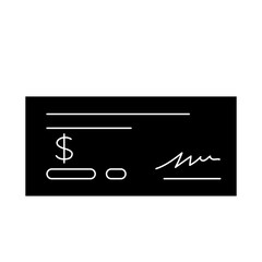 cheque icon