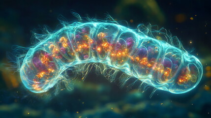 Obraz premium Microscopic Wonders with a Dynamic World of Single-Celled Life