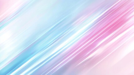 Obraz premium subtle abstract lightray, sharp, minimalistic lines of light in pale blue and pink hues, barely visible on a clean white background, creating a soft, shimmering backdrop, perfect for a web UI, in a 2D