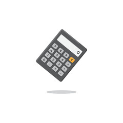 cartoon illustration of a calculator
