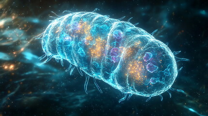 Obraz premium Microscopic Wonders with a Dynamic World of Single-Celled Life