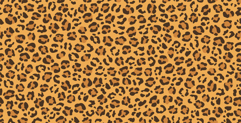 Seamless spots and patterns of leopard background.