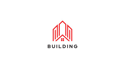 vector building logo premium template