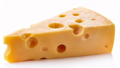 Cheese isolated on a white background