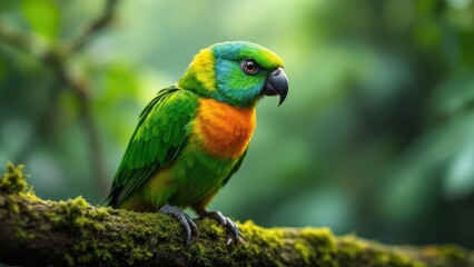 Fototapeta premium blue and yellow macaw