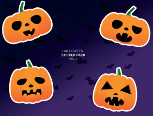 Halloween Sticker Pack volumen 1
