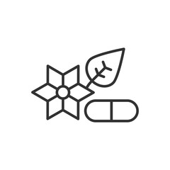 Herbal Medicine Icon - Homeopathy Icon