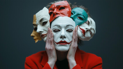 The Mystery of Multiple Masks: Exploring Identity and Authenticity