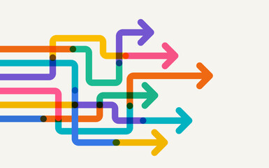 Abstract arrow direction. Business investment to success. financial data graph strategy. Technology background. High speed.