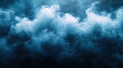 Fototapeta premium an abstract smoky blue background creating a moody and atmospheric presence that evokes mystery and intrigue perfect for artistic or design applications