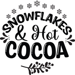 Christmas Round Sign Typography SVG Vector Design