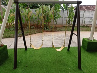 iron swing that children love