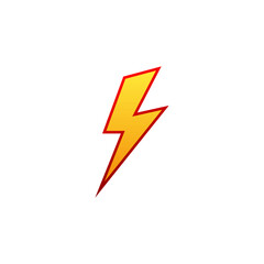 Innovative Logo with Thunderbolt, Power, and Flash