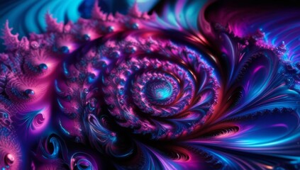 abstract fractal background